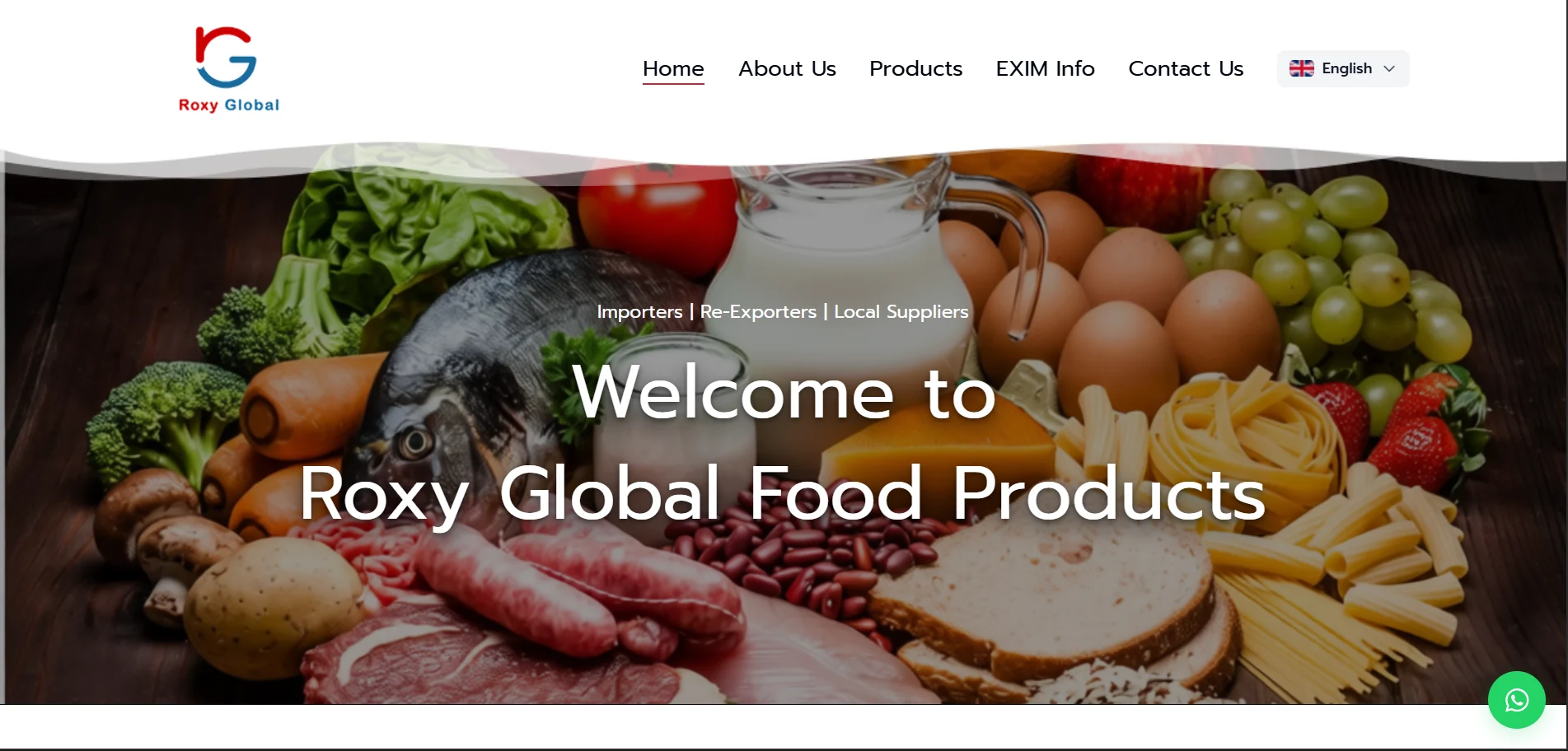 Roxy Global website by Crayora